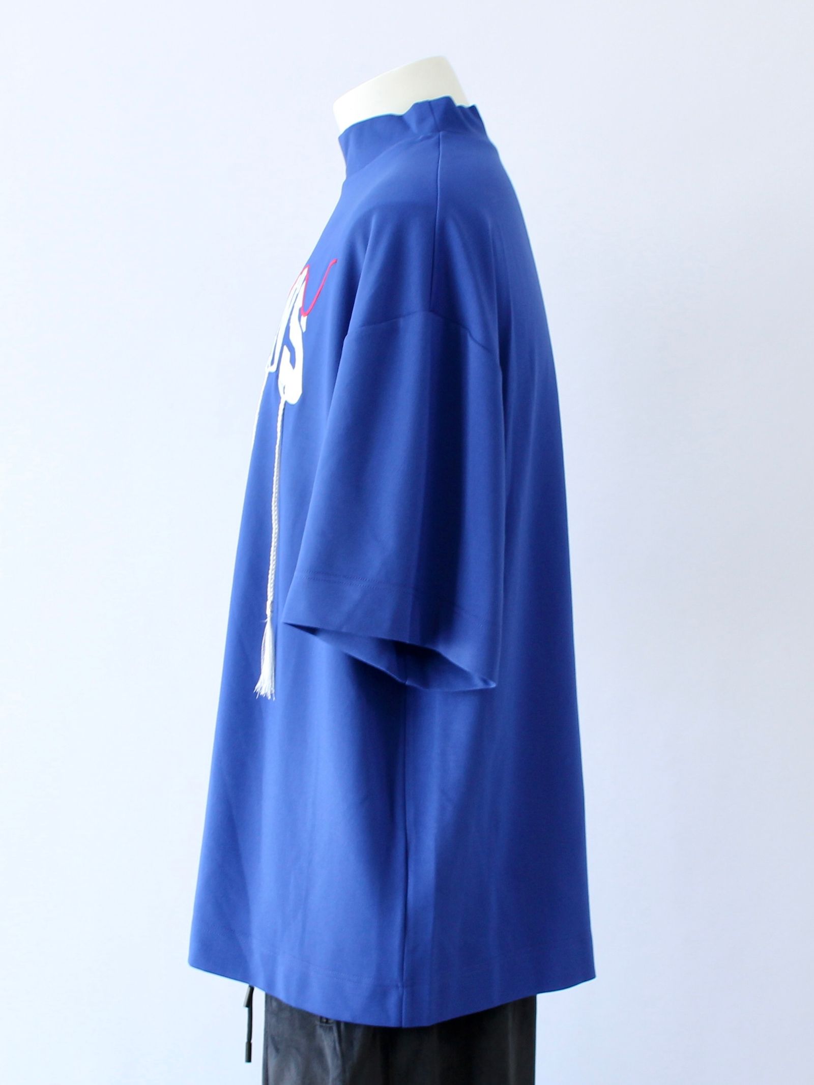 ADANS フリンジ Tシャツ / ADANS BRAID TEE / ブルー