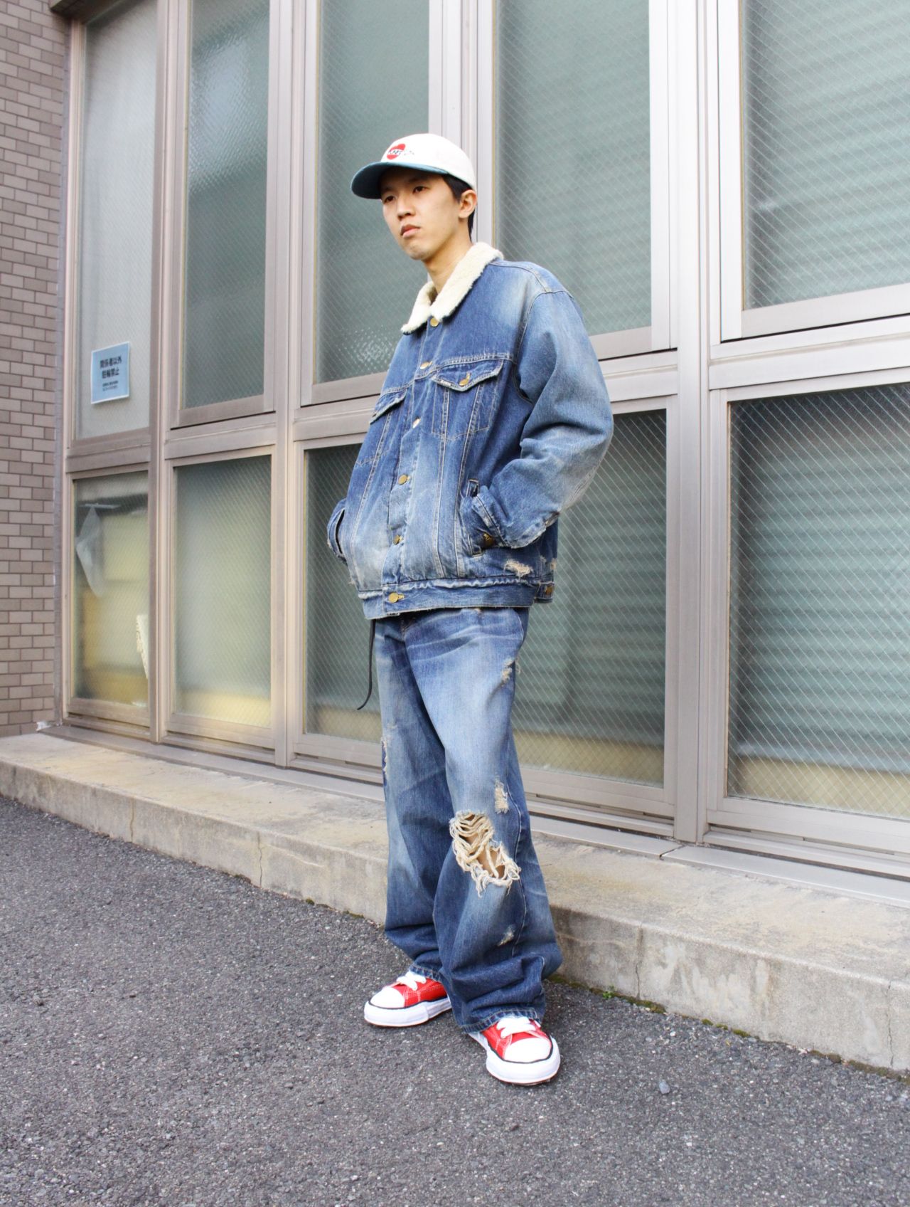 【25AW】ボア ライニング デニム ジャケット / BOA LINING DENIM JACKET / インディゴ