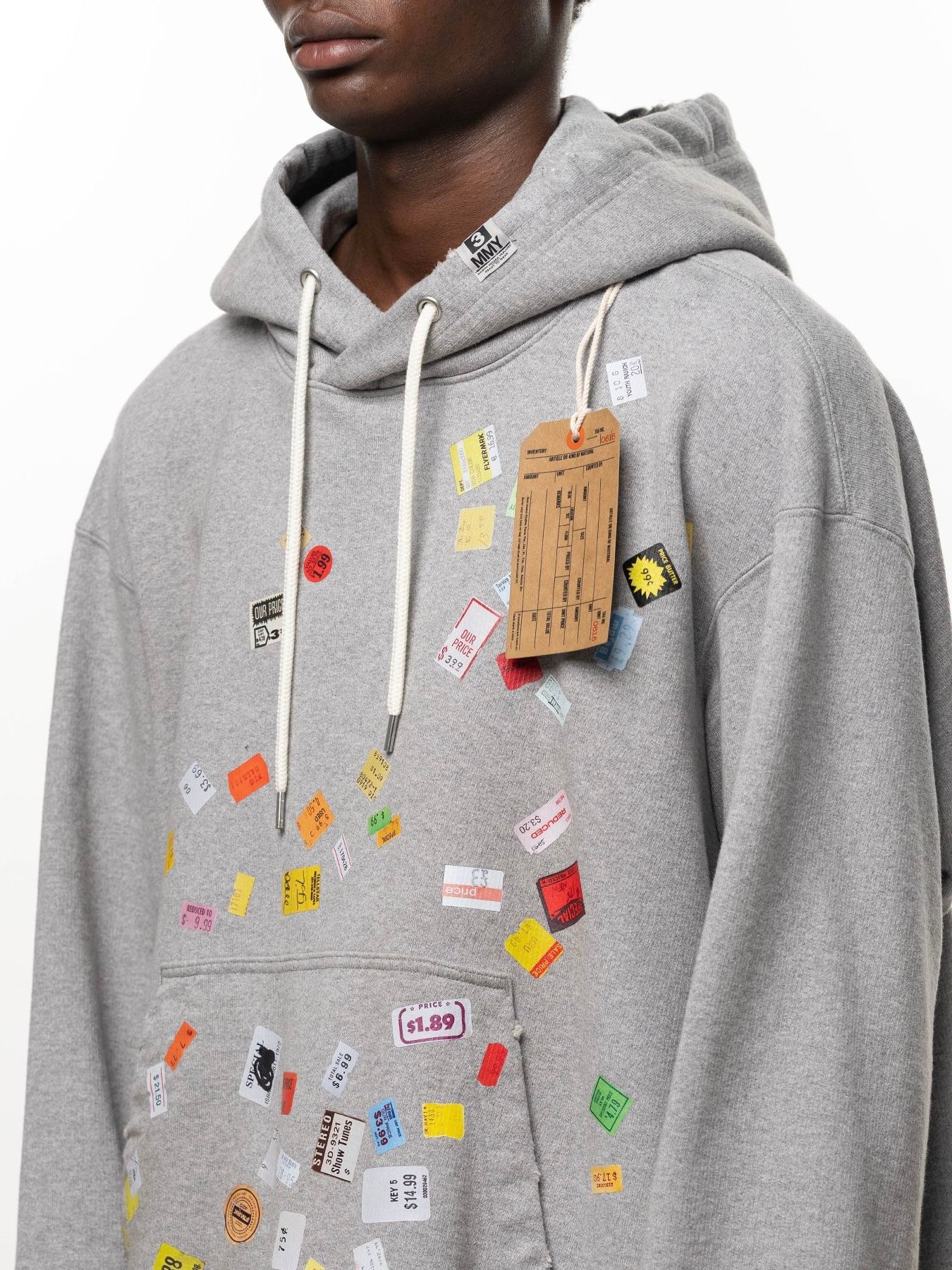 【26AW】プライス ステッカー スウェット フーディー パーカー パーカー / PRICE STICKER SWEAT HD / グレー