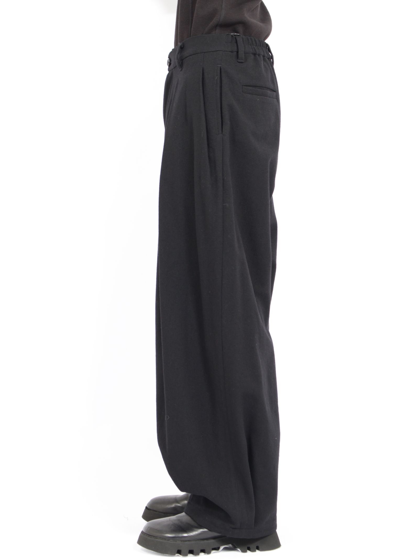 【26AW】バルーン パンツ / BALLOON PANTS / ブラック