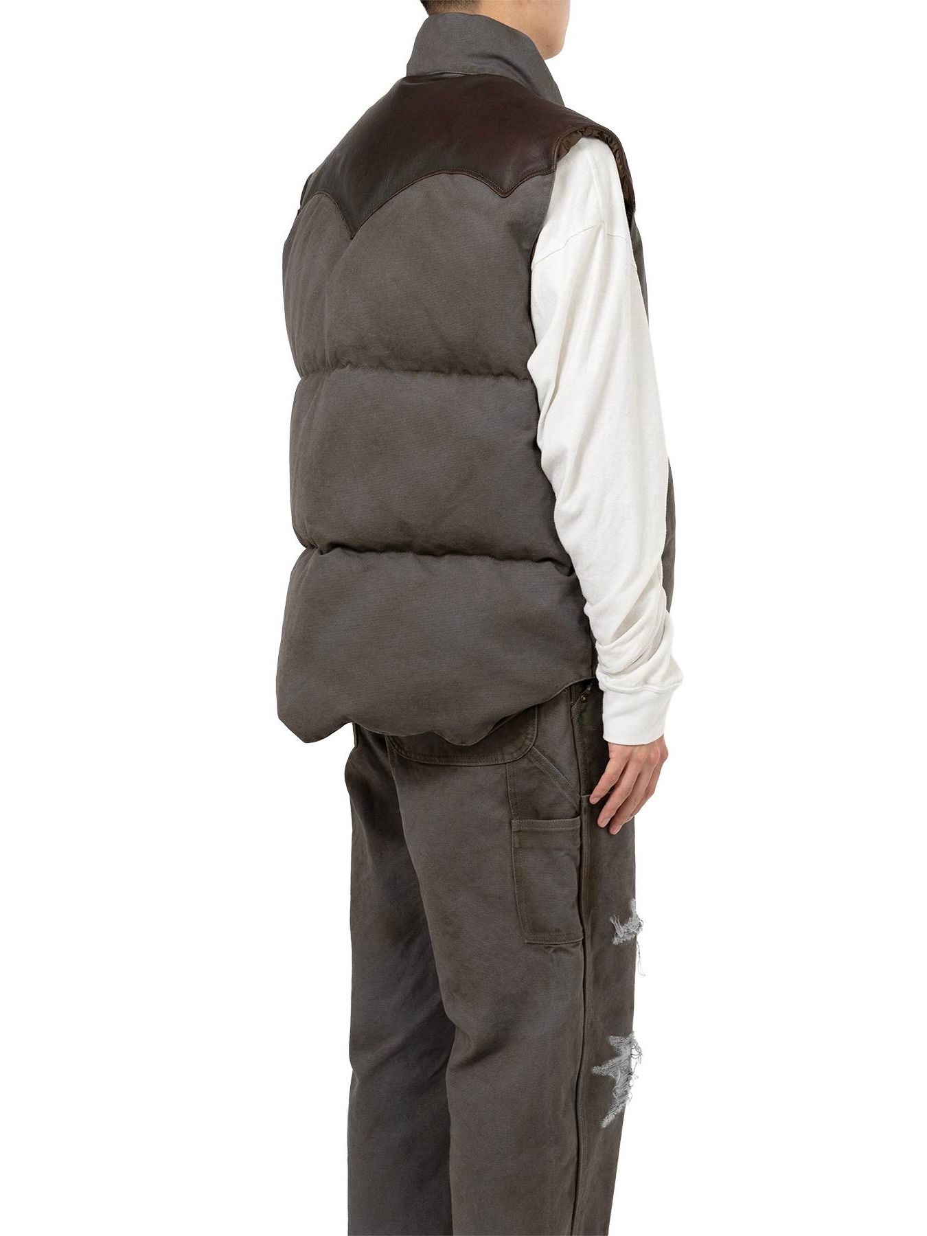 【25AW】RMFB ダック ダウン ベスト / RMFB DUCK DOWN VEST / グレー