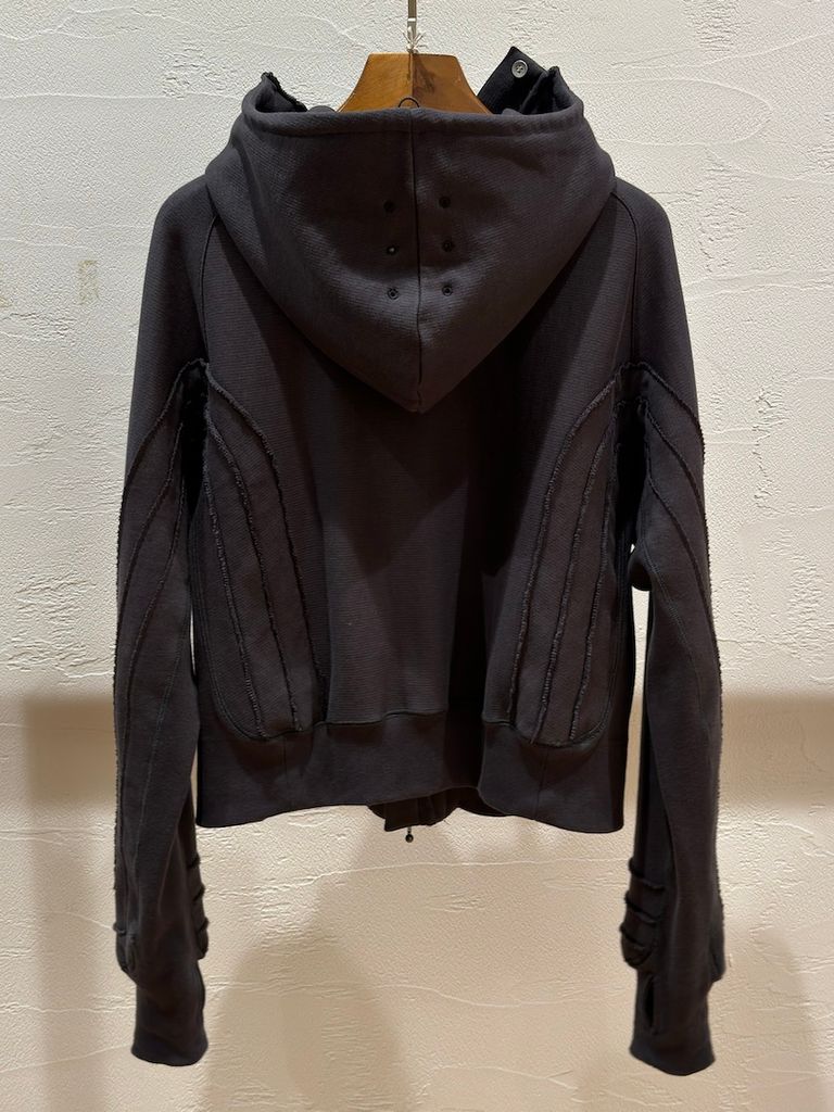 jianye 24aw orbit hood charcoal L
