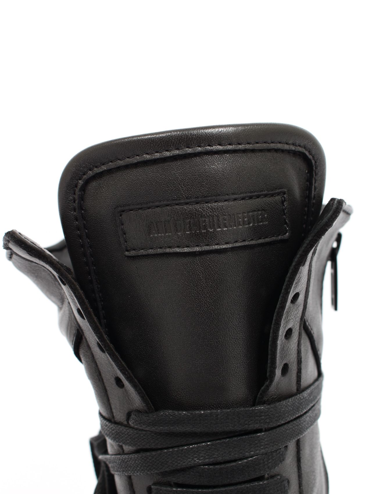 【25AW】パルネ ボクシング ハイカット スニーカー / PALNE BOXING HIGH CUT SNEAKER / ブラック