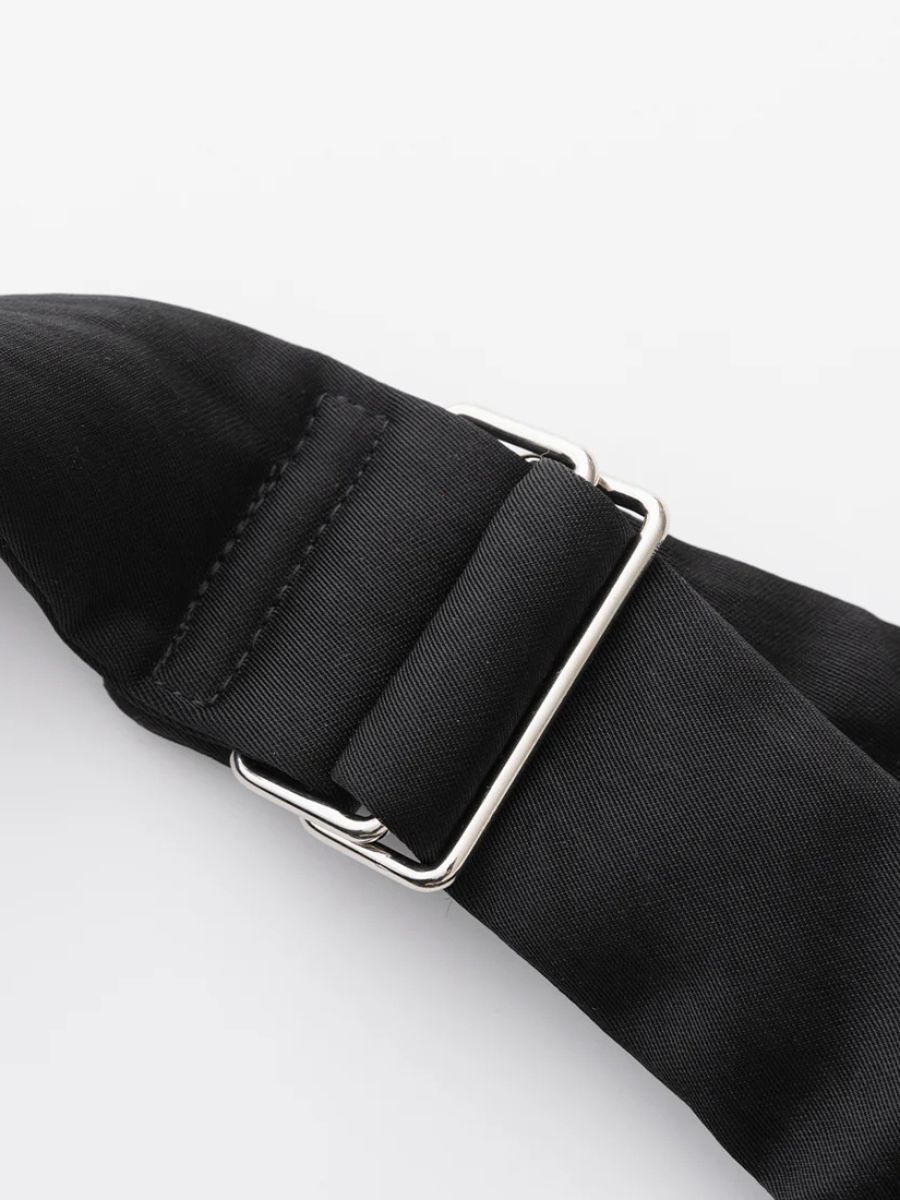 アニー パファー ビッグ ムーン バッグ / ANNIE PUFFER BIG MOON BAG / CERATO BRIGHT / ブラック