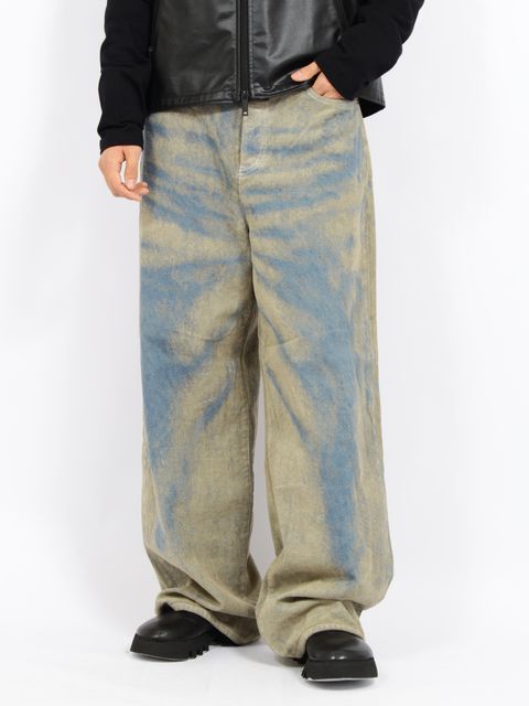 【26AW】ワイド デニム / WIDE DENIM / INDIGO BLEACH(インディゴブリーチ)