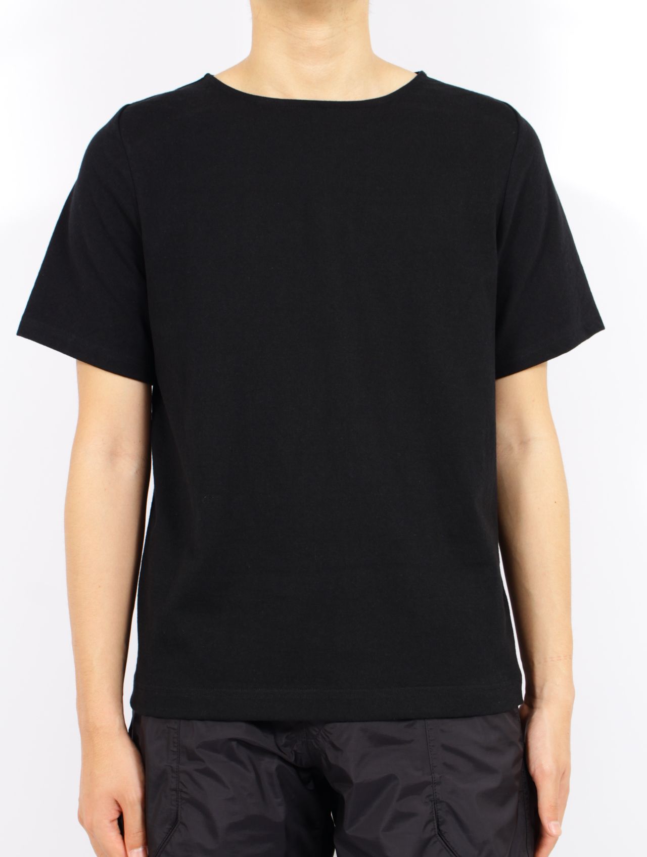 【26SS】ハーフスリーブ Tシャツ 半袖 カットソー / Half Sleeve T-Shirts / ブラック