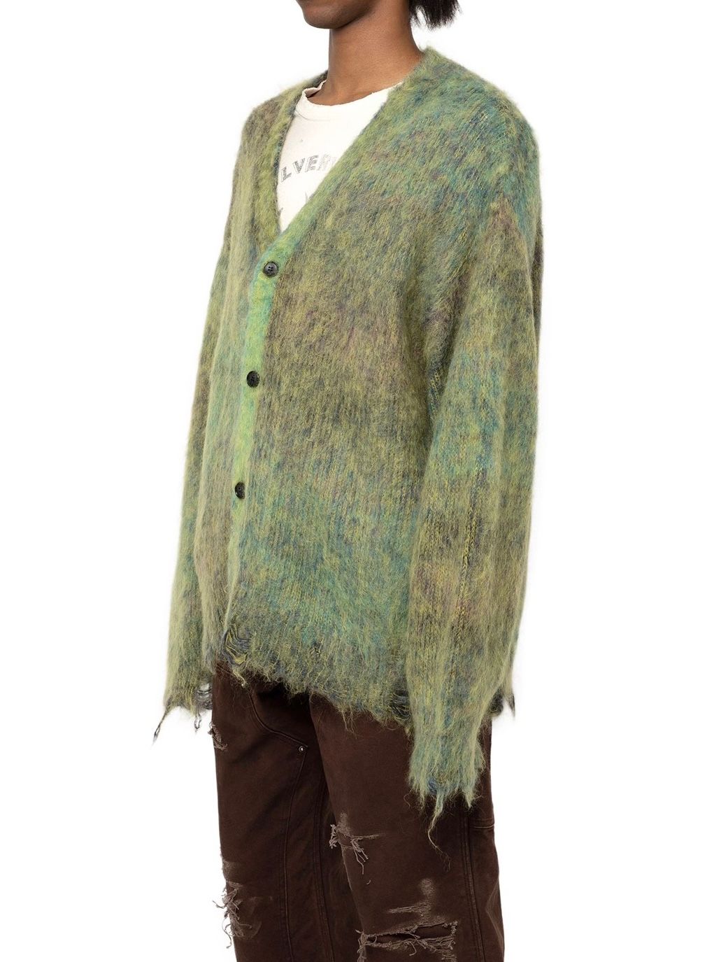 KAJA モヘアカーディガン Mサイズ KAJA MOHAIR KNIT CARDIGAN OVY