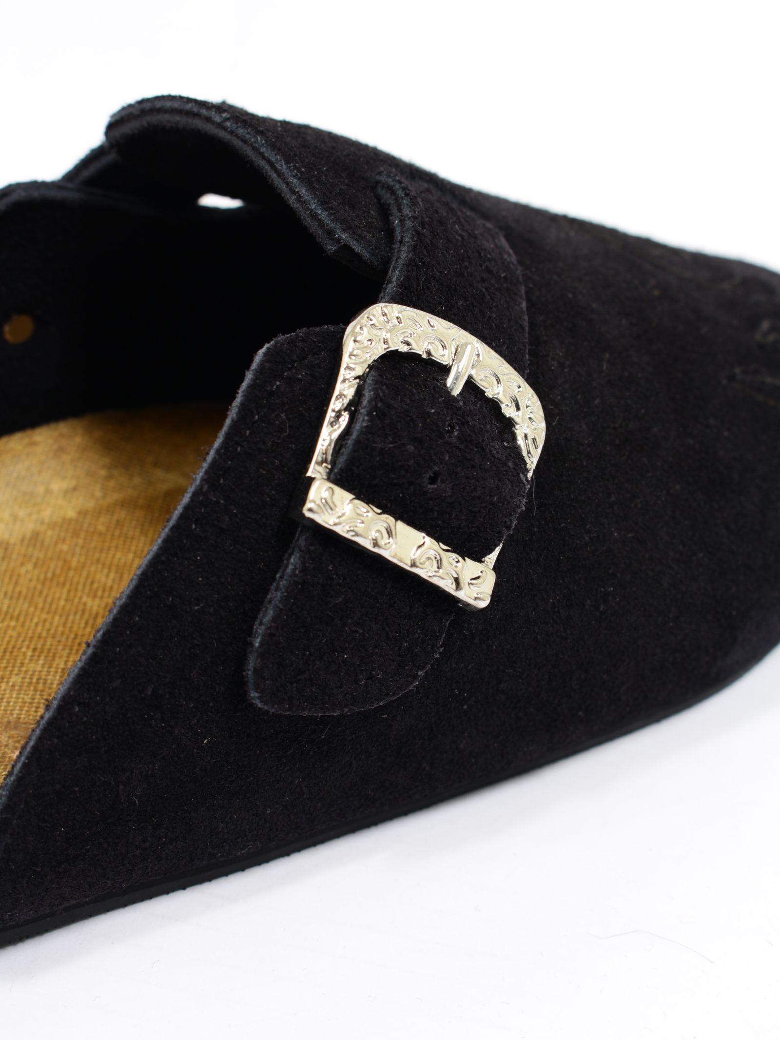 【26SS】フレイム パターン サボ サンダル / FLAME PATTERN SABO SANDALS / ブラック