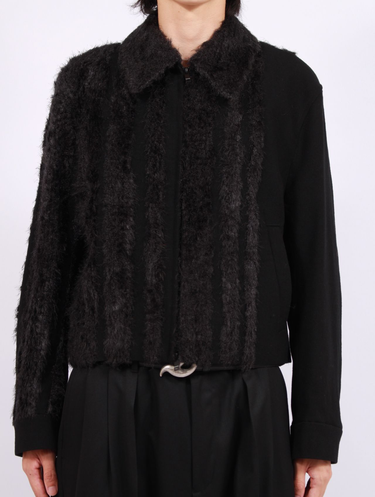 【25AW】ジップアップ ブルゾン / ZIP BLOUSON / ブラック