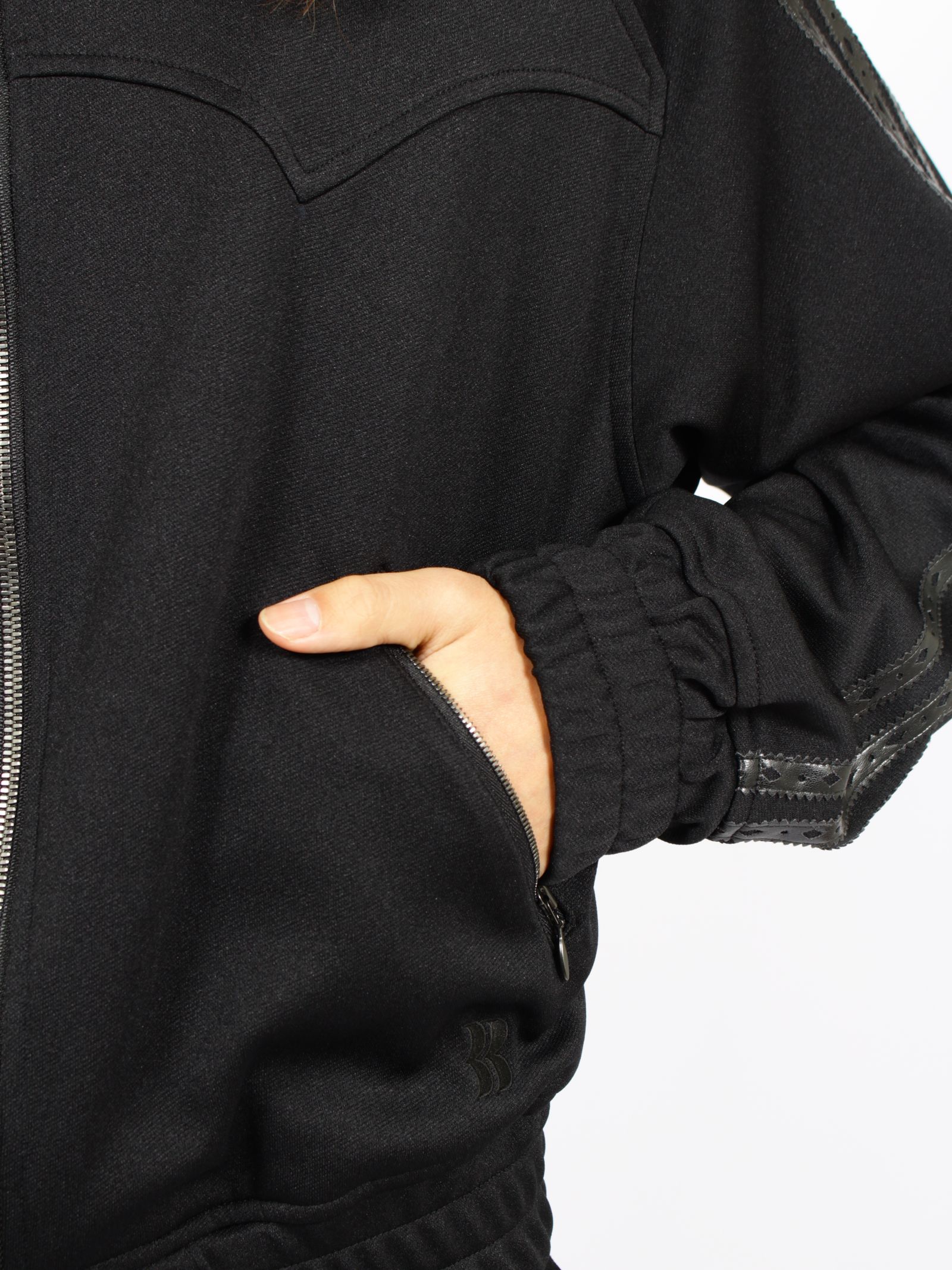 【26AW】BB トラック ジップ アップ ジャケット / BB TRACK ZIP UP / ブラック