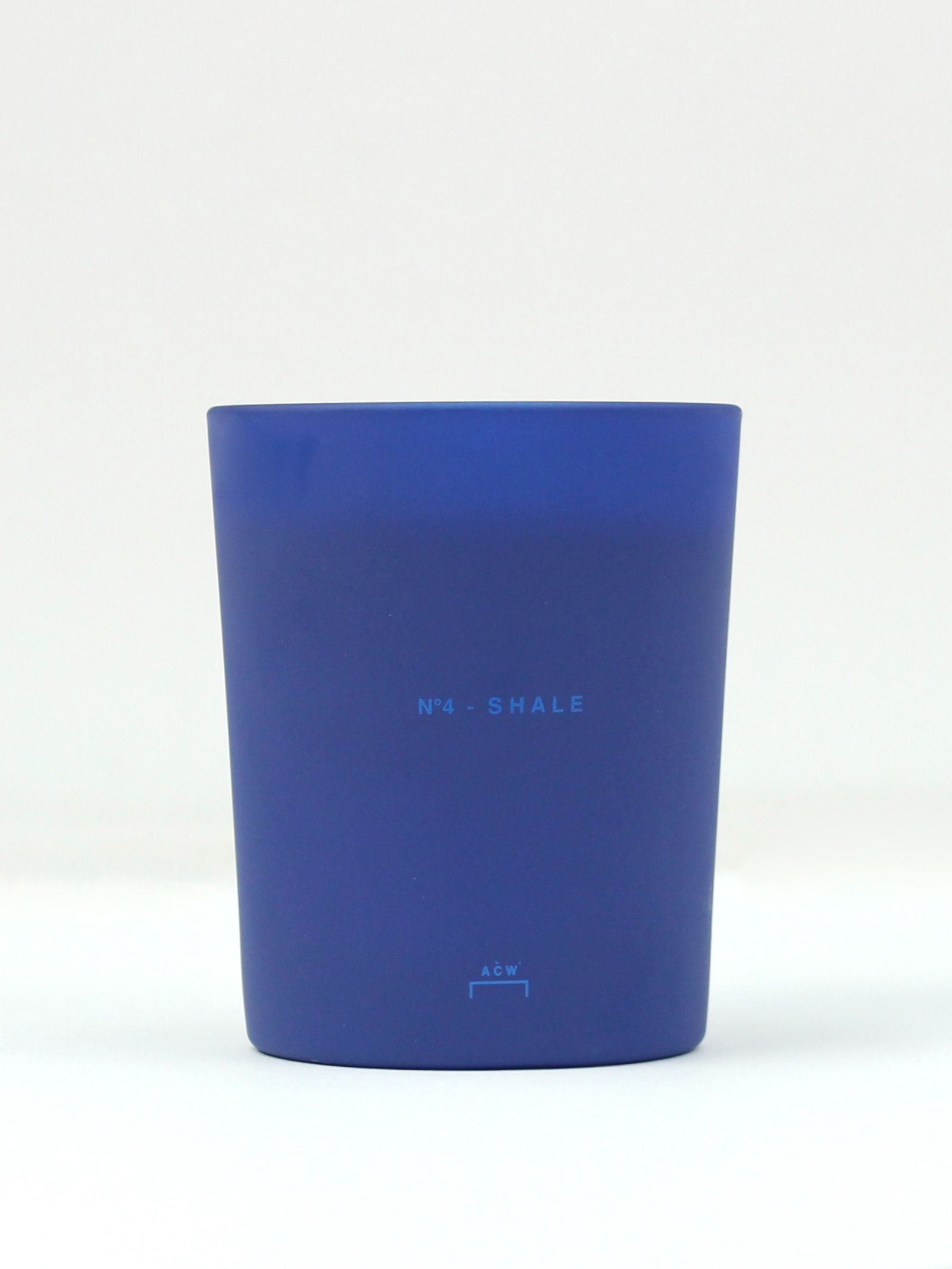 アロマキャンドル / WAX BLUE NO.4 SHALE CANDLE / ブルー
