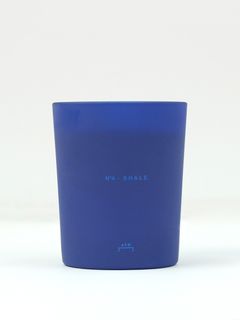 アロマキャンドル / WAX BLUE NO.4 SHALE CANDLE / ブルー