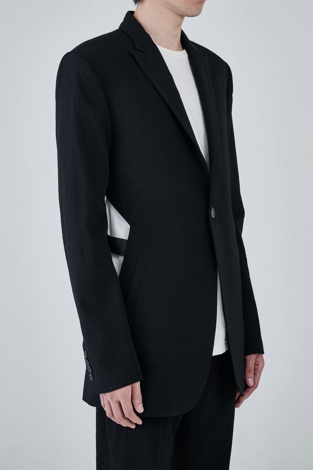 【27SS】ケイブ ブレザー / BONDAGE CAVE BLAZER / ブラック