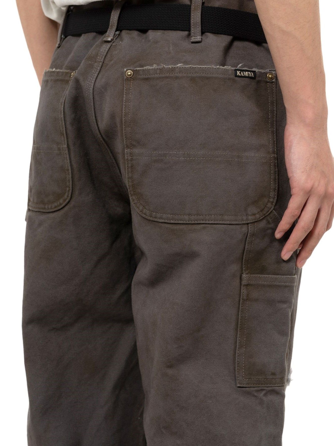 25ss 新品 KAMIYA カミヤ ダックペインターパンツ S KAMIYA - 【24AW】デニム ペインターパンツ / DENIM PAINTER