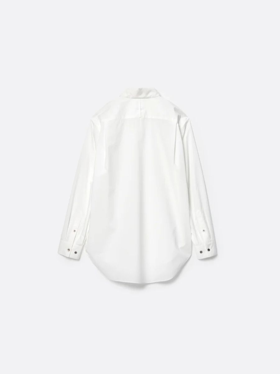 【26AW】 レギュラー フィット タブ カラー シャツ / REGULAR FIT TAB COLLAR SHIRT / ホワイト