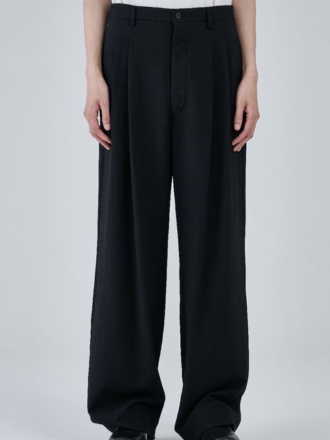 【27SS】 KATHARINE TROUSER / ブラック