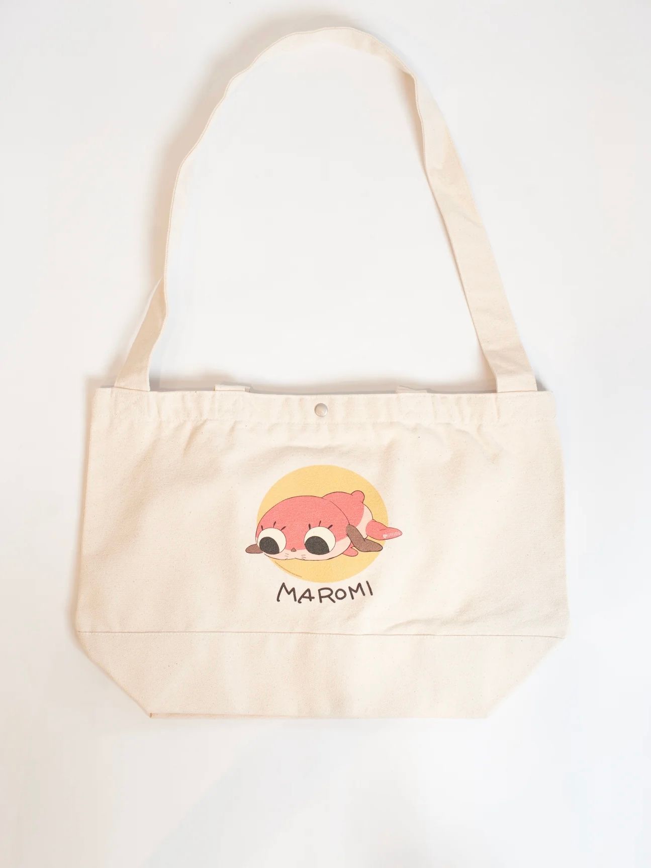 「妄想代理人」コラボ トートバッグ / M&F Goods Ver,Maromi / ホワイト