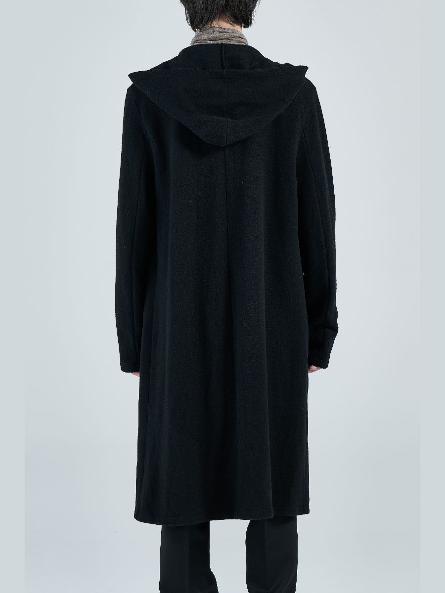 【26AW】 ガウン コート  / GOWN / ブラック
