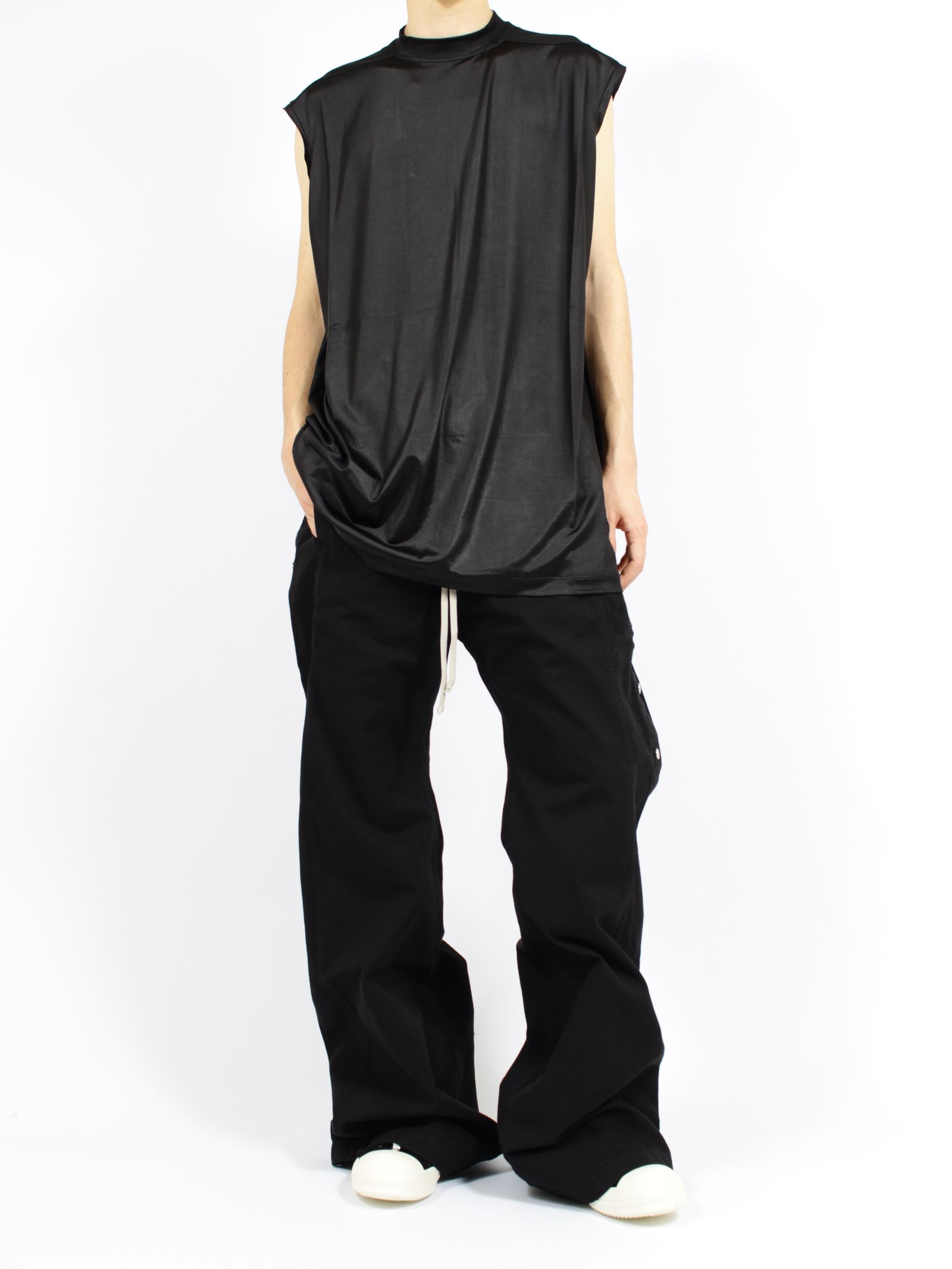 【26SS】ノースリーブ タープT / TARP T / ブラック