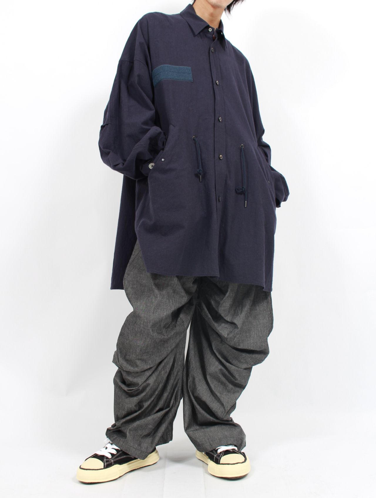 FUMITO GANRYU Bontang tech pants