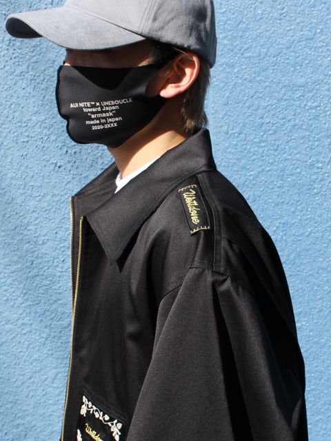 グラフィックTシャツがアクセント!ワークジャケットを使用したストリートコーデ