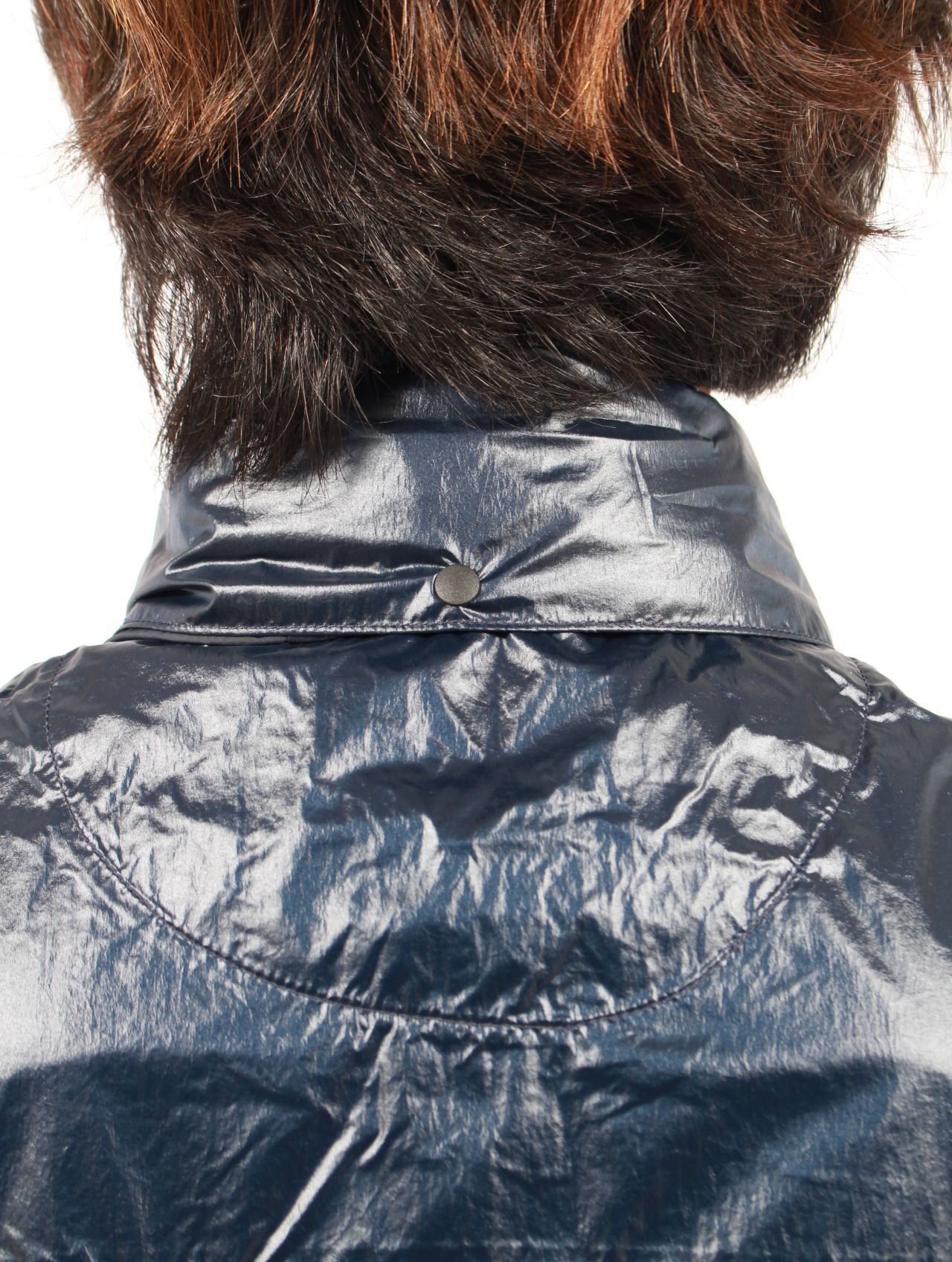 【25AW】シャイニーナイロン ラスター ジャケット / LUSTER JACKET / ネイビー