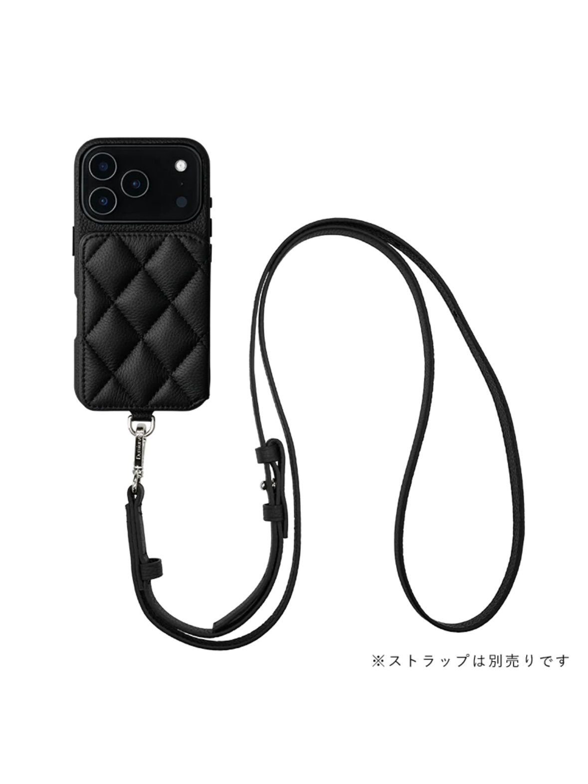 【iPhone 17 ProMax】グレース スマートフォンケース / GRACE / ブラック