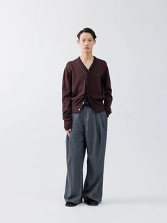 【26AW】コンパクト ライナー カーディガン / COMPACT LINER CARDIGAN .16 / ブラウン