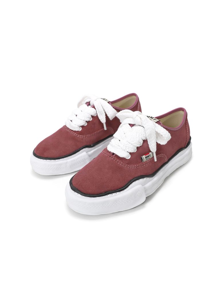 Maison Mihara Yasuhiro オリジナルソール スウェード ローカット スニーカー Baker Suede Oxford ボルドー Story