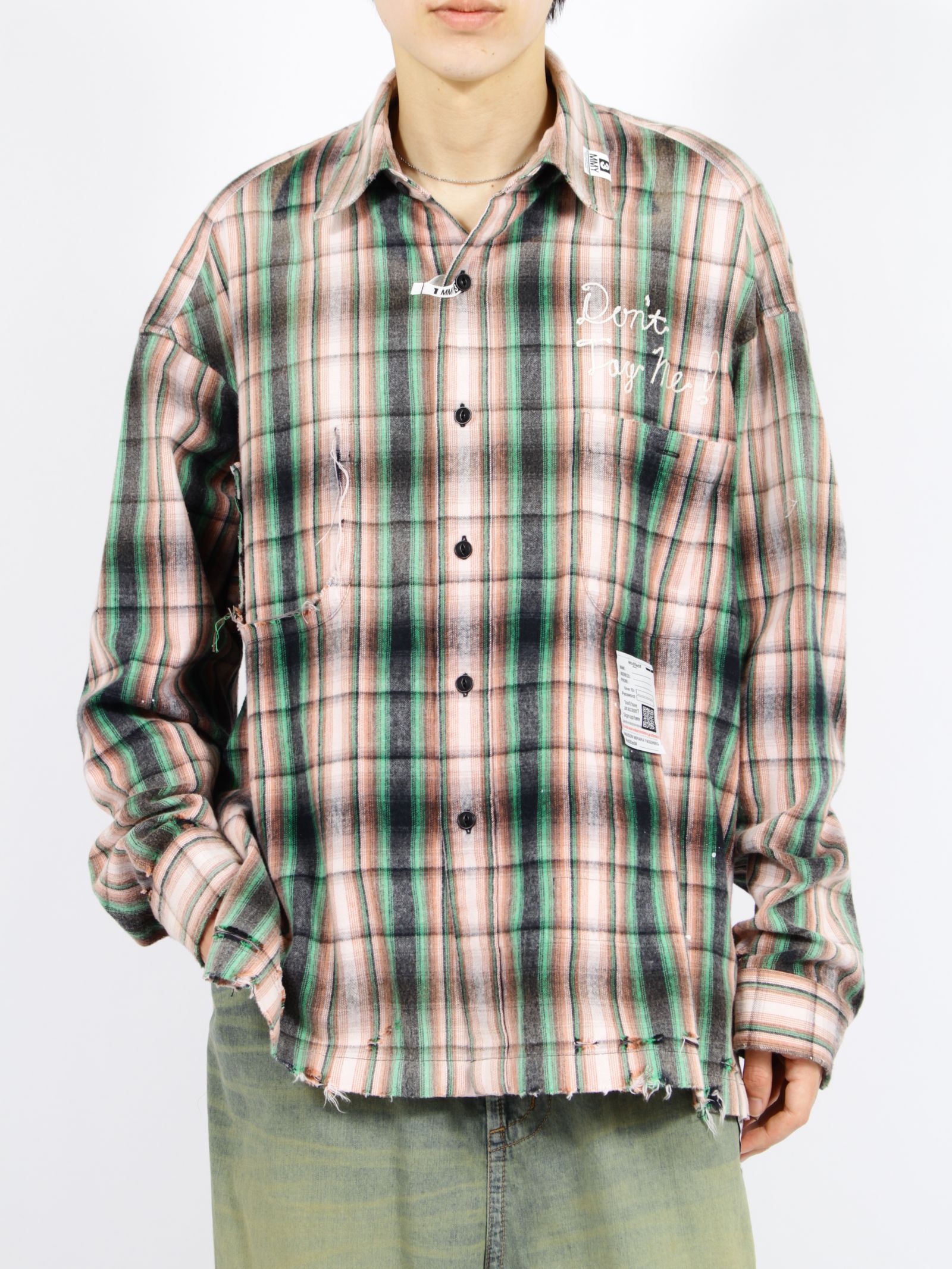 【26SS】ヴィンテージ ライク チェック シャツ / VINTAGE LIKE CHK SH / ピンク