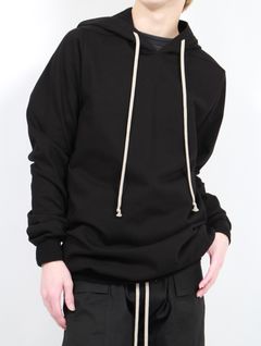 【24AW】コットン フーディー パーカー / HOODIE / ブラック