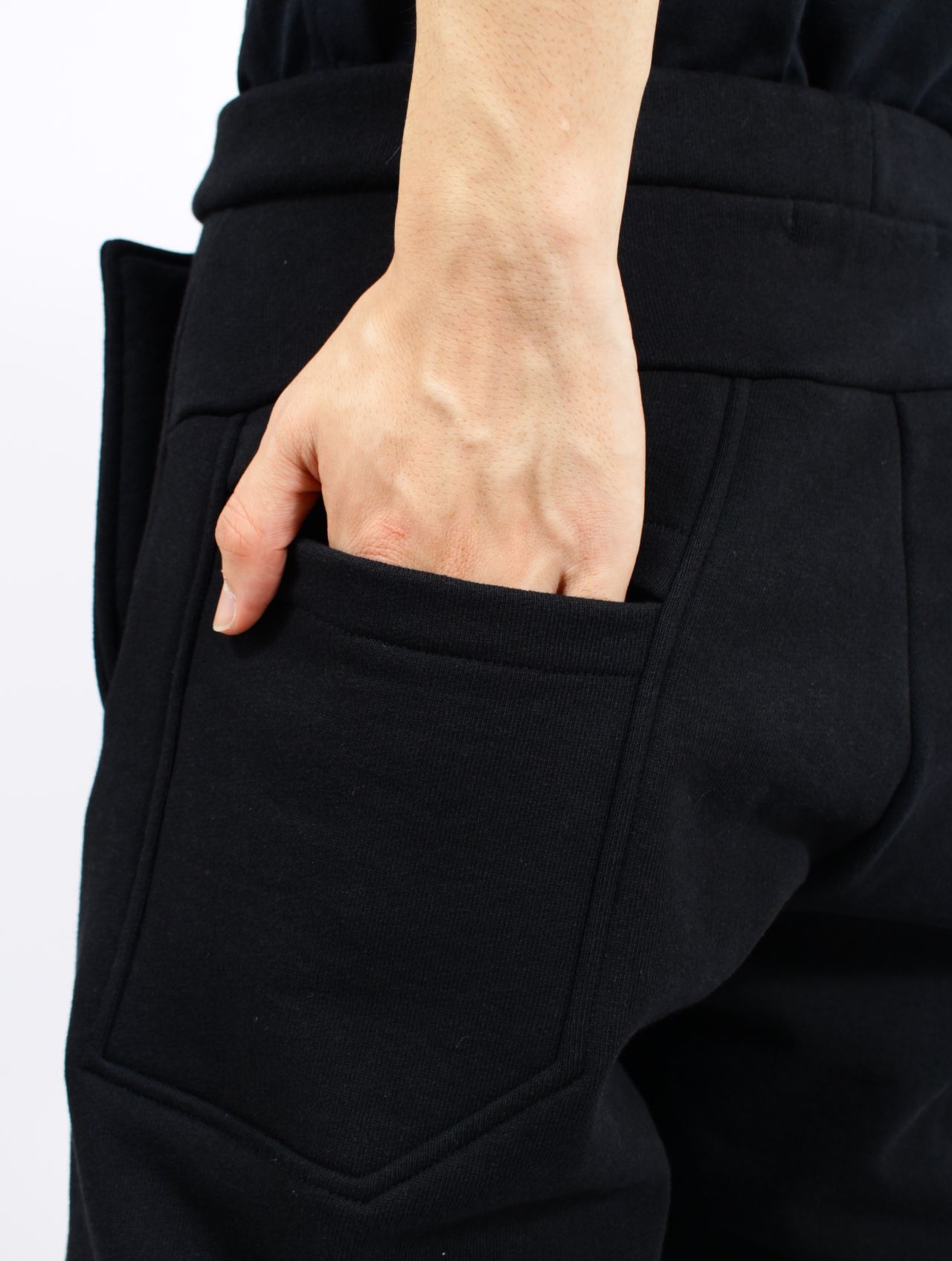 【STORY 別注】6ポケット パネル スウェット パンツ / × STORY 6 POCKET PANEL SWP / ブラック