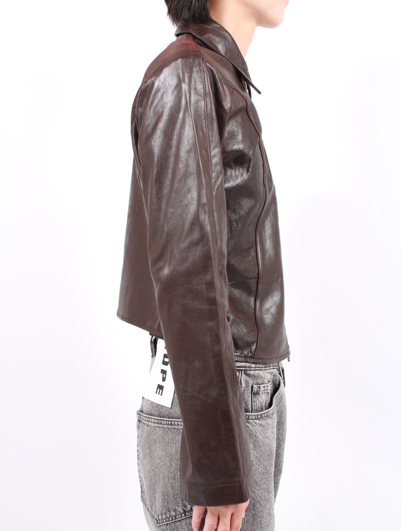 HOPE - 【25AW】スウィープ レザー シャツ / SWEEP LEATHER