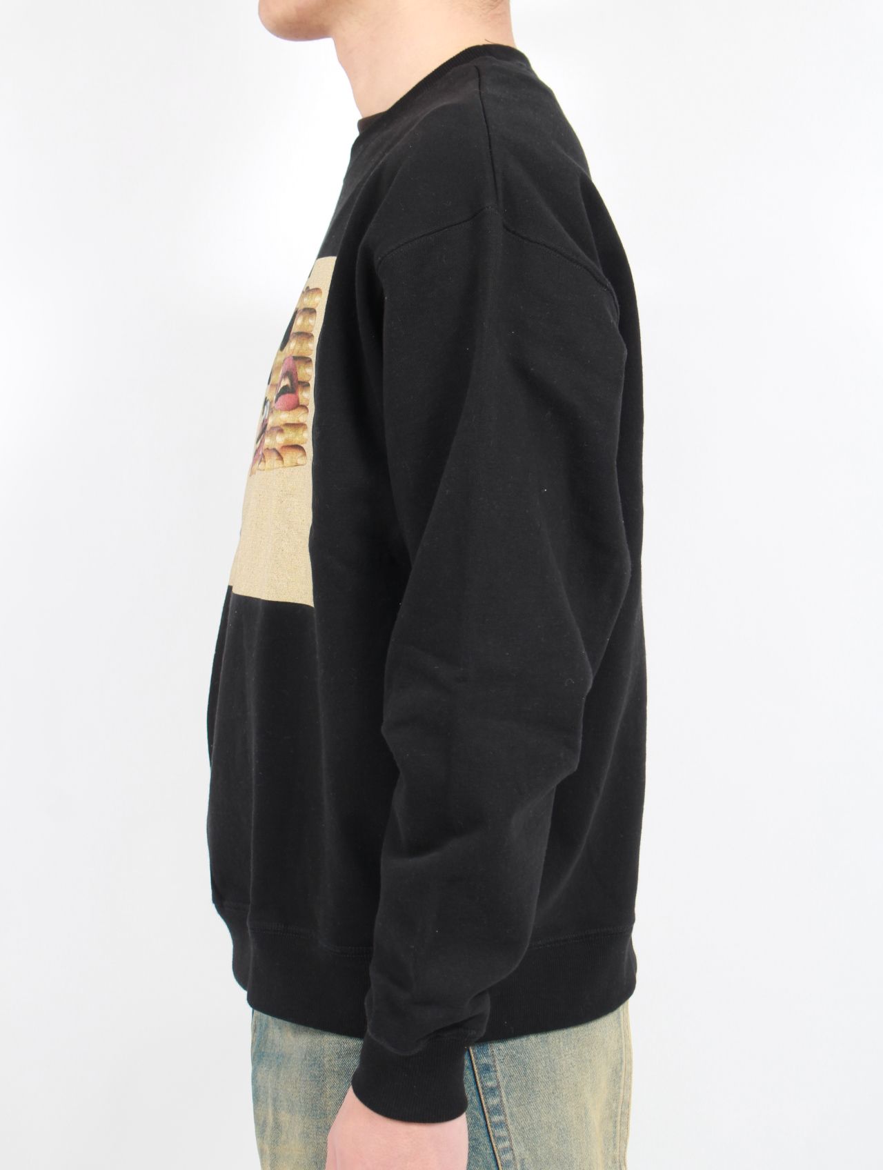 【25SS】フォト スウェット 長袖 トップス / PHOTO SWEAT TOPS / ブラック