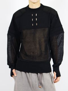 【26SS】ファング ニット / FANG KNIT / ブラック