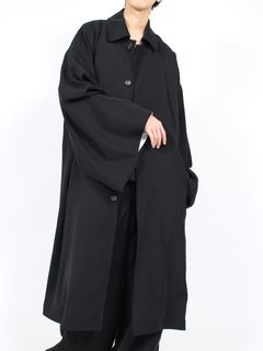 SOSHIOTSUKI - 【24SS】マクシタ コート / MAKUSHITA COAT / ブラック 