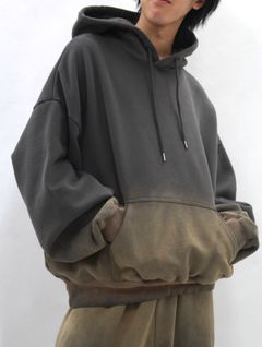 【25SS】フェード フーディー グラデーション パーカー / FADE HOODIE / ブラック