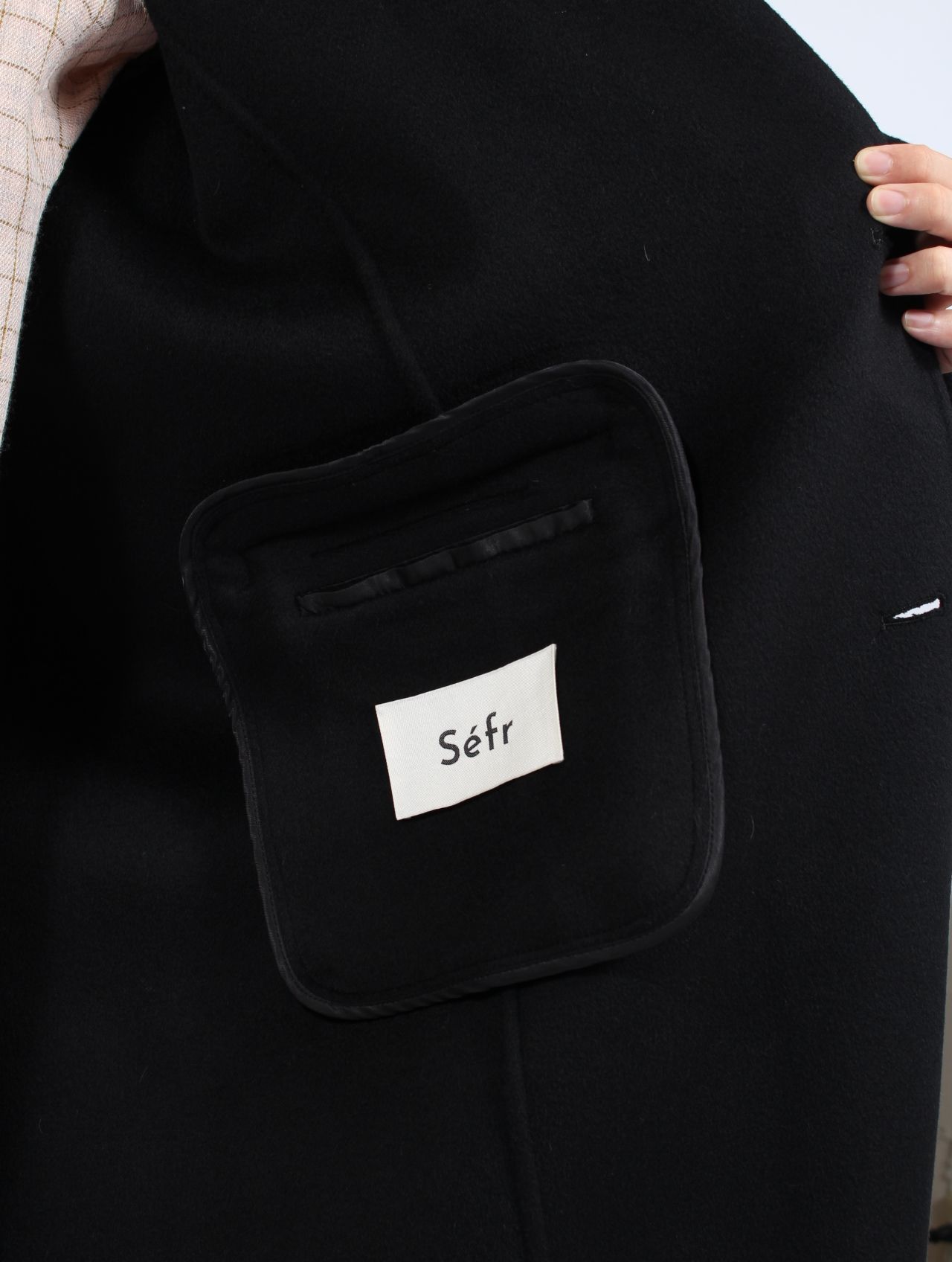 【25AW】 テツ コート / TETSU COAT / シュンガイト(ブラック)