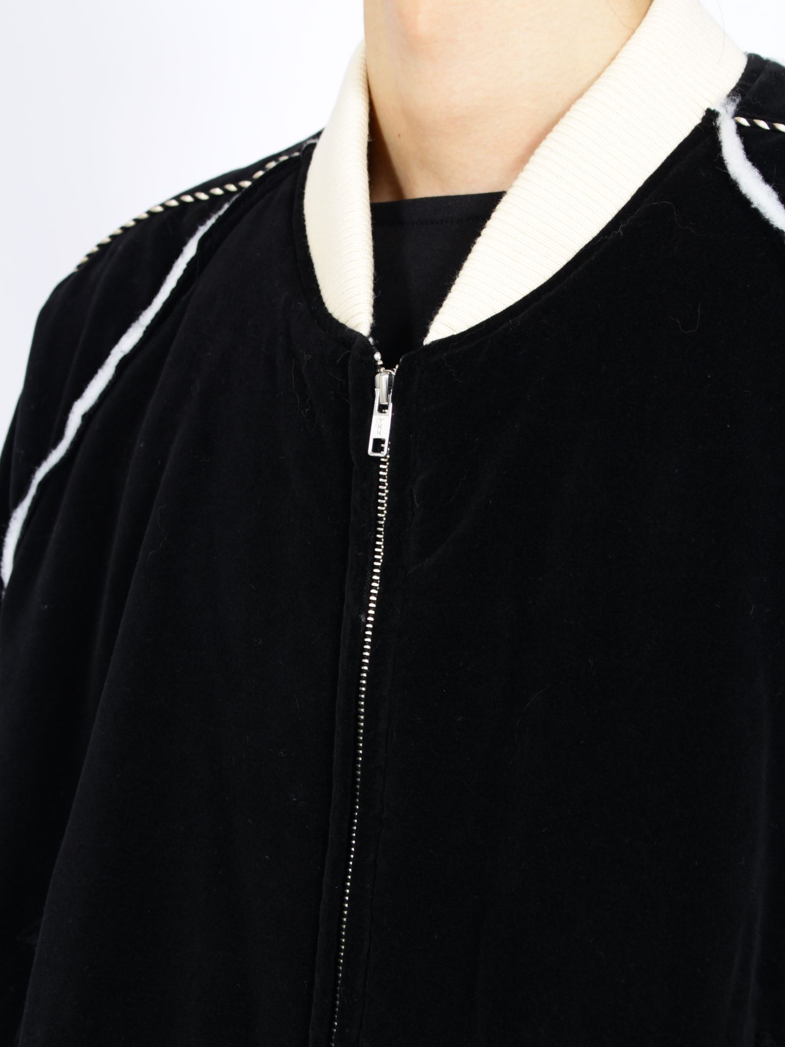 【26AW】ベルベティーン プレーン スーベニア ジャケット / VELVETEEN PLAIN SOUVENIR JKT / ブラック