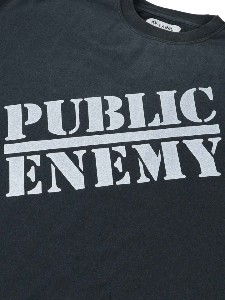 パブリック エネミー Tシャツ / PUBLIC ENEMY T-SHIRT #1 / ブラック