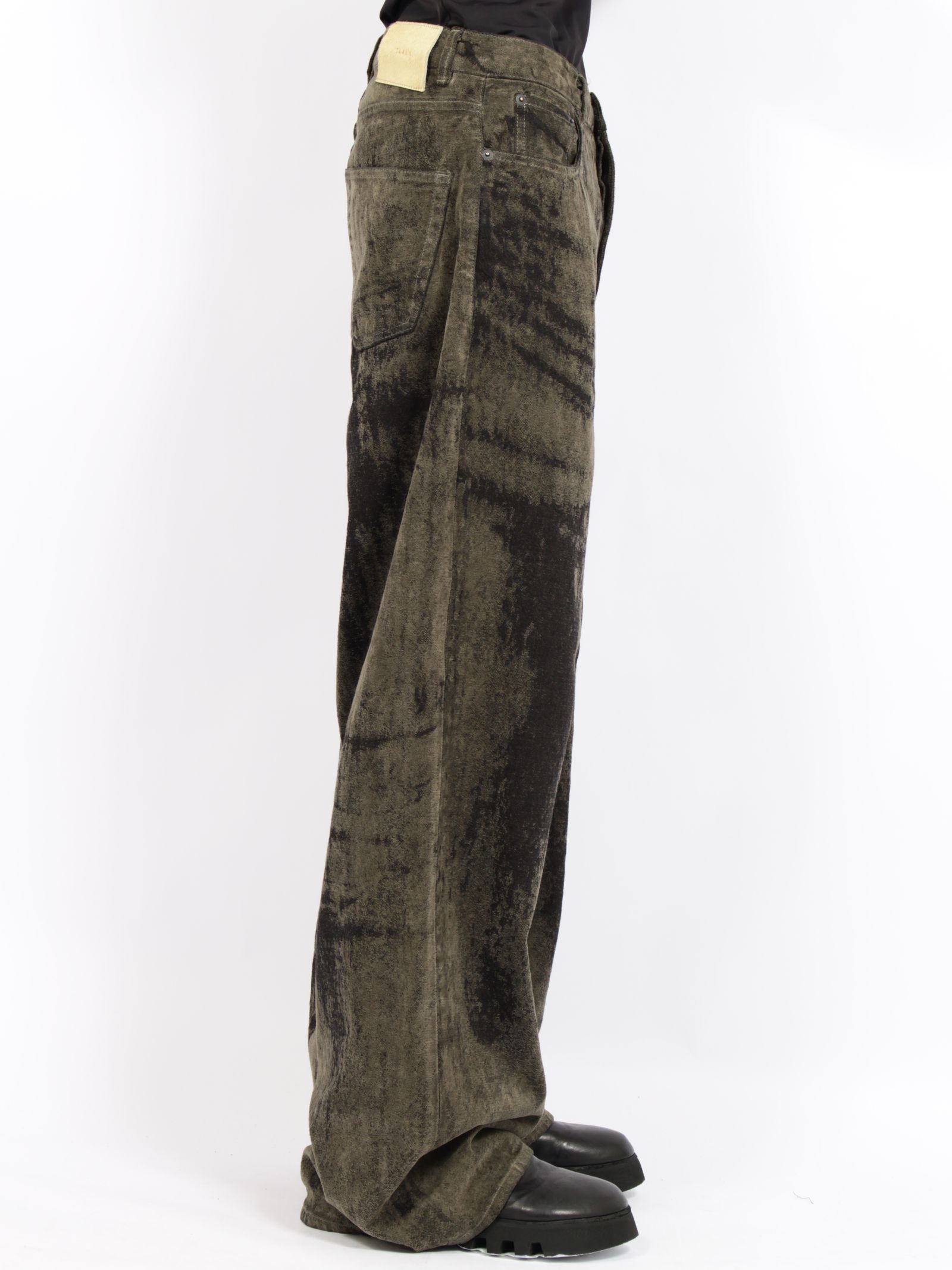 【26AW】ワイド デニム パンツ / WIDE DENIM / グレー
