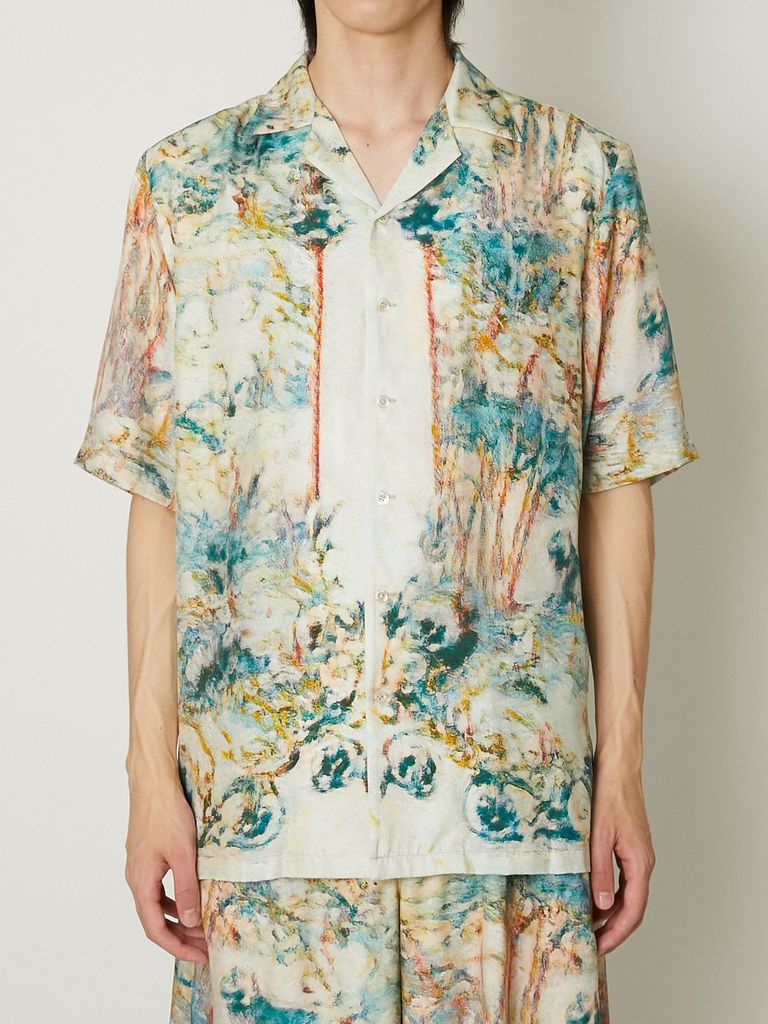 TAAKK - 【25SS】シルク オープン カラー シャツ / SILK OPEN 