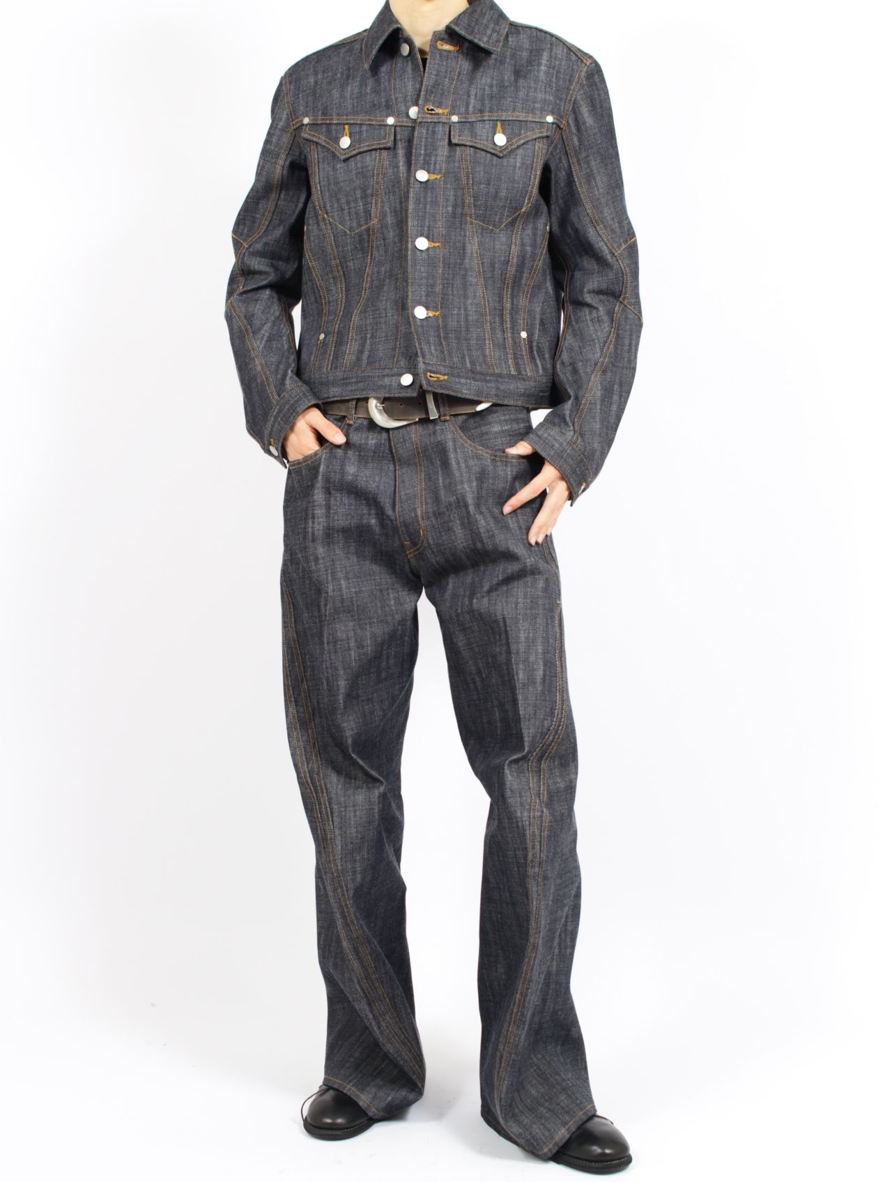 【26SS】 デニム トラッカージャケット / DENIM TRUCKER JACKET / RAW INDIGO (ロー インディゴ)
