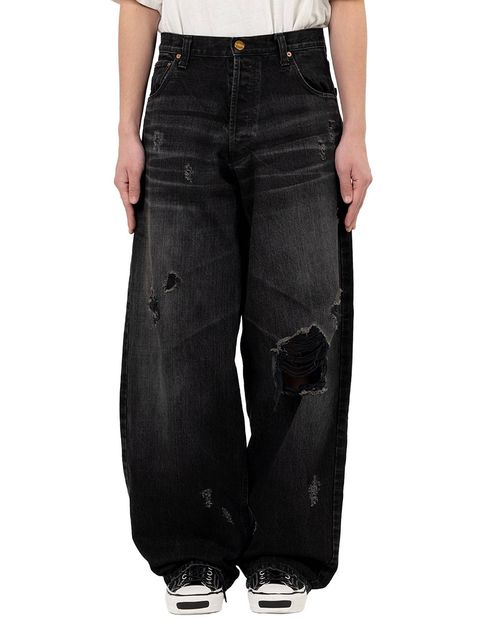 【25AW】スーパー バギー ジーンズ / SUPER BAGGY JEANS / ブラック