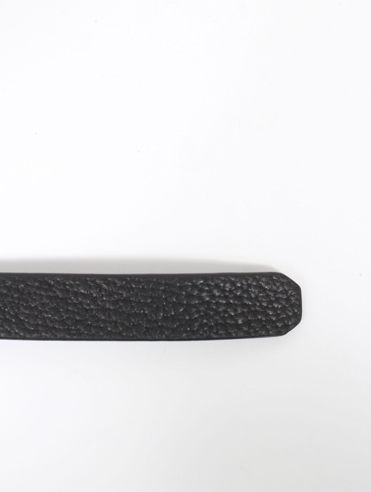 【25AW】ミニ ストゥージーズ レザー ベルト / MINI STOOGES BELT / ブラック