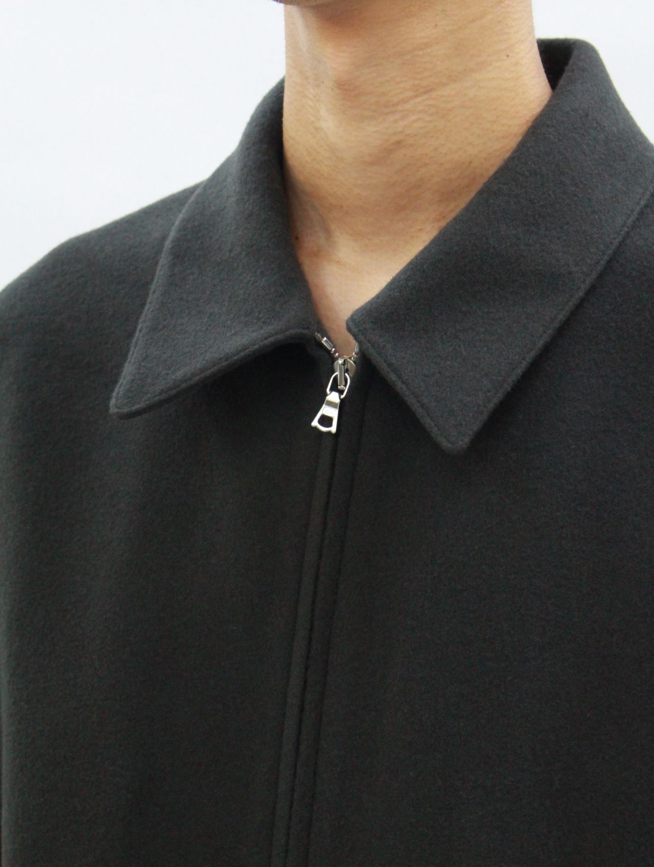 【25AW】ゼン モッサー ウール ブルゾン / ZEN MOSSER WOOL BLOUSON / ペッパーコーン