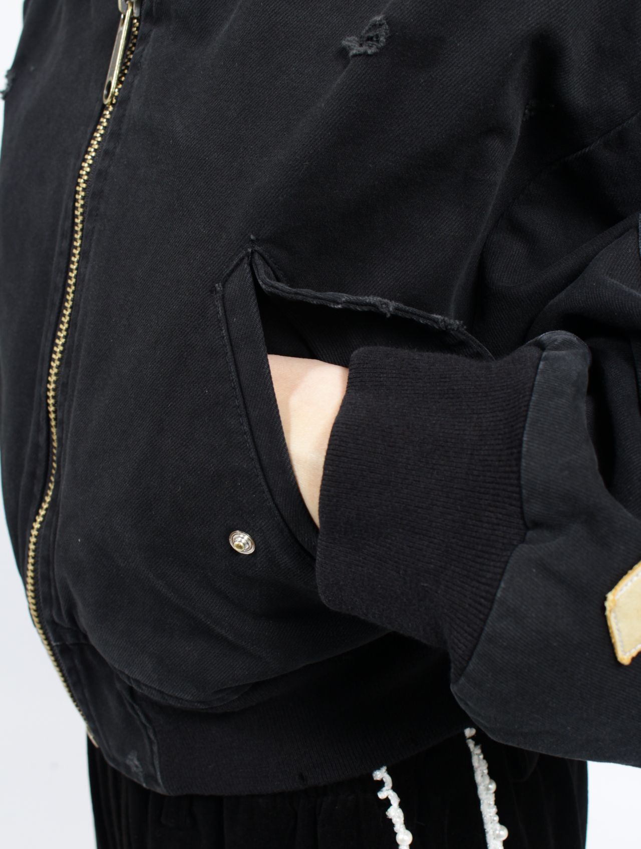 el conductorH - 【25SS】コットン ディストレスド ショート
