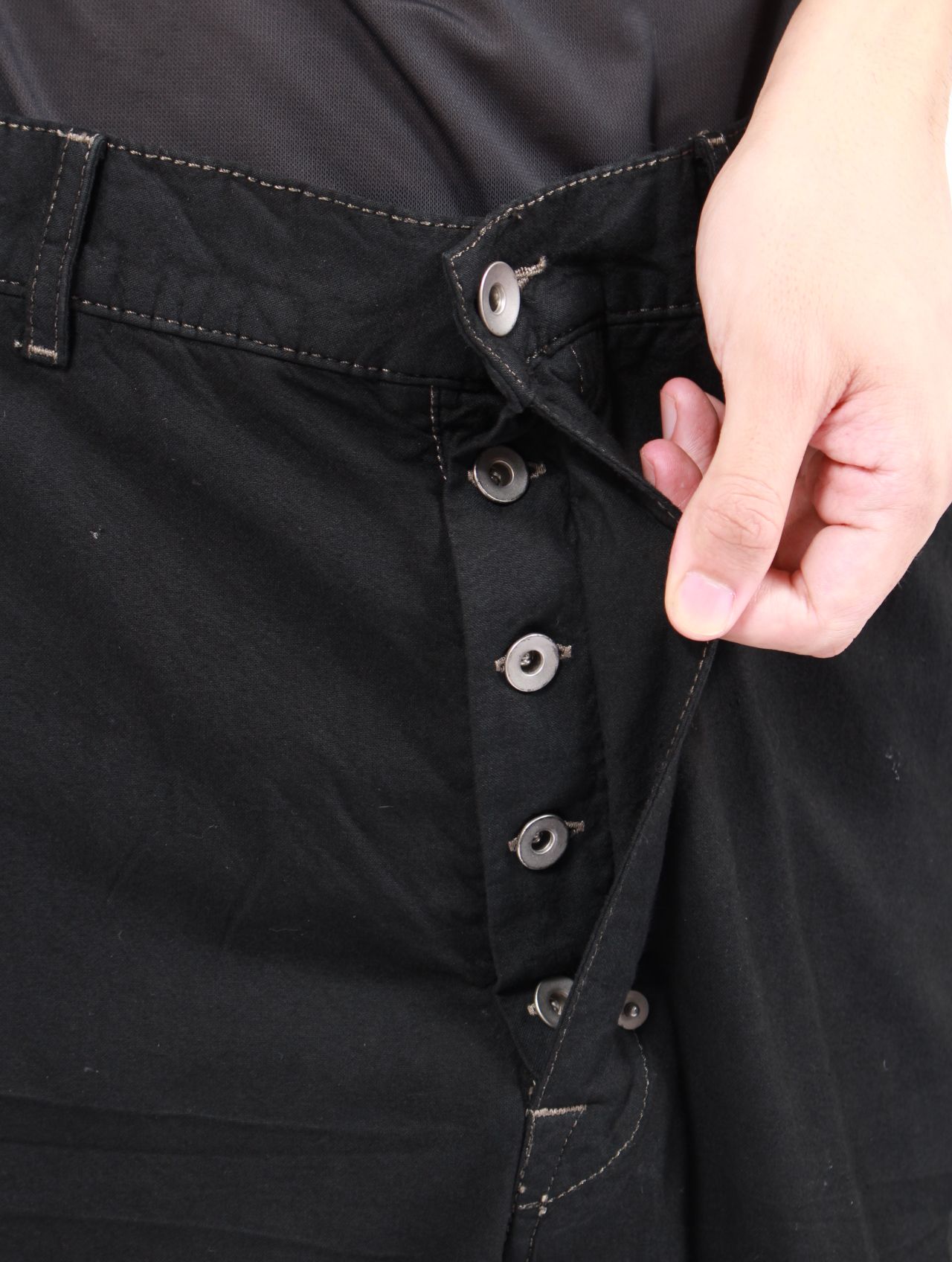 【25AW】ジョリス トラウザー / JORIS TROUSER / ブラック