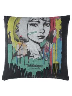 古塔つみ 描き下ろし クッションカバー / COTOH 2nd ALBUM CUSHION COVER / ブラック