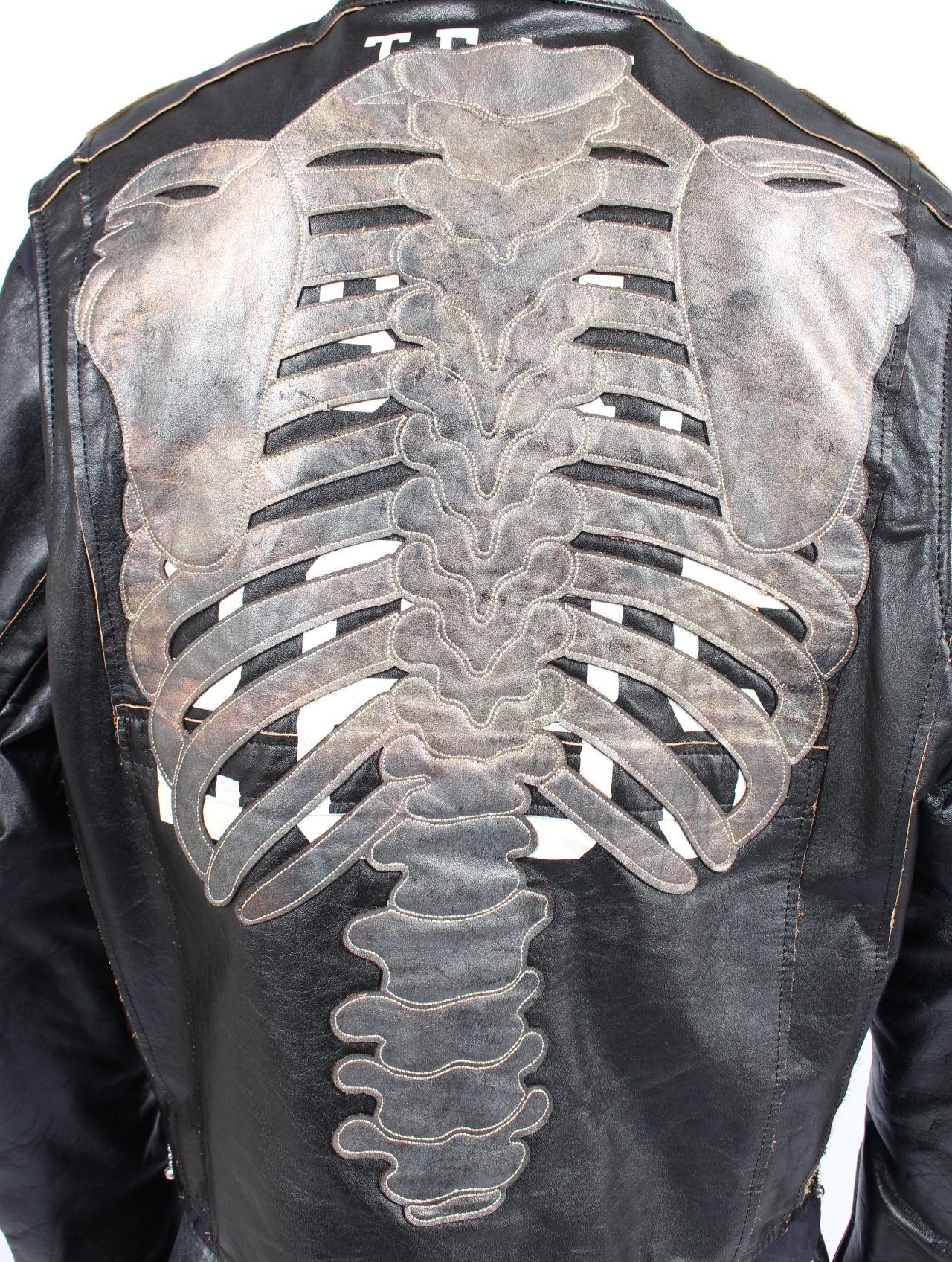 【25AW】ボーン デタッチャブル レーサー ライダース / DETACHABLE RACER RIDERS Ver, BONE / ブラック